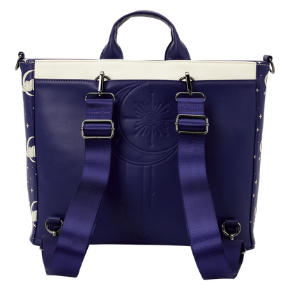 Loungefly Disney The Nightmare Before Christmas Jack & Sally Night Sky Convertible Bag