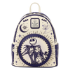 Loungefly Disney The Nightmare Before Christmas Jack & Sally Night Sky Mini Backpack