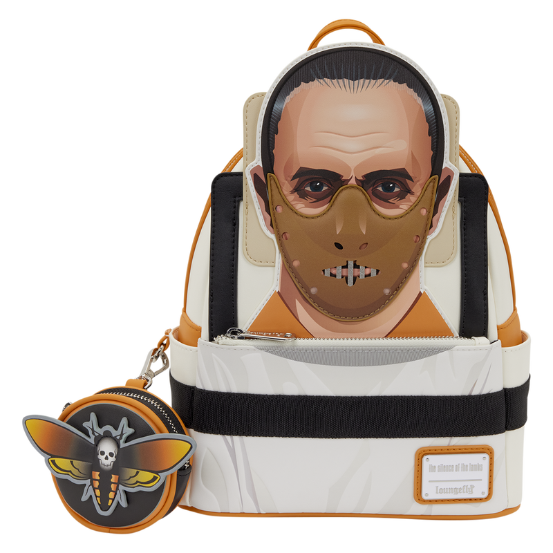 The Silence of the Lambs Hannibal Lecter Cosplay Mini Backpack with Coin Bag