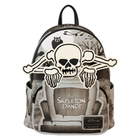 The Skeleton Dance 95th Anniversary Glow-in-the-Dark Mini Backpack Loungefly Disney