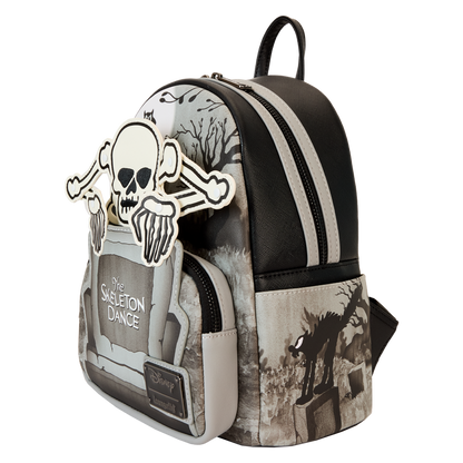 The Skeleton Dance 95th Anniversary Glow-in-the-Dark Mini Backpack Loungefly Disney
