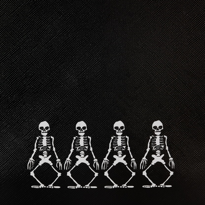 The Skeleton Dance 95th Anniversary Glow-in-the-Dark Mini Backpack Loungefly Disney