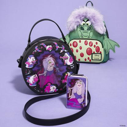 Loungefly Disney The Sword in the Stone Madam Mim Lenticular Crossbody Bag
