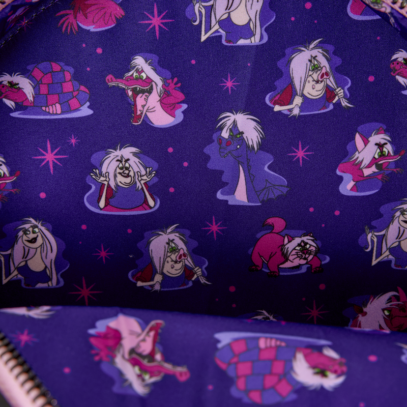 Loungefly Disney The Sword in the Stone Madam Mim Lenticular Crossbody Bag
