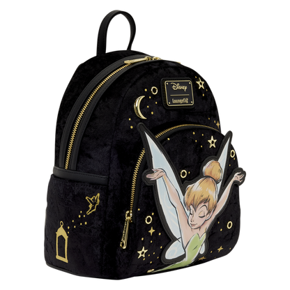 Loungefly Disney Tinker Bell Pixie Dust Velvet Mini Backpack