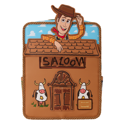 Loungefly Disney Pixar Toy Story 30th Anniversary Woody Saloon Mini Backpack