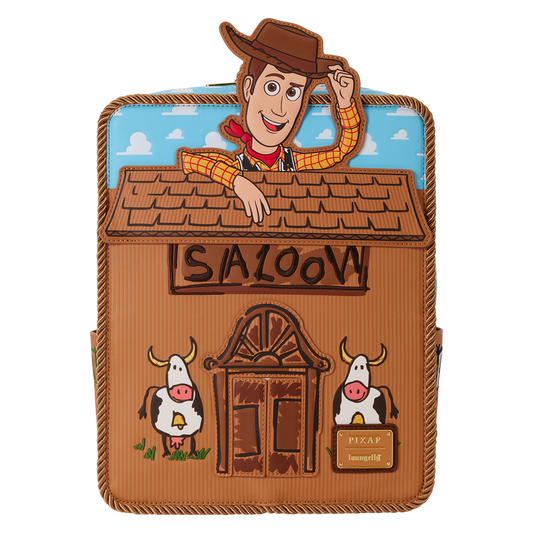 Loungefly Disney Pixar Toy Story 30th Anniversary Woody Saloon Mini Backpack