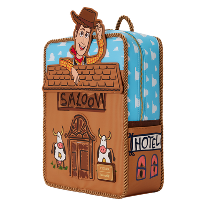 Loungefly Disney Pixar Toy Story 30th Anniversary Woody Saloon Mini Backpack