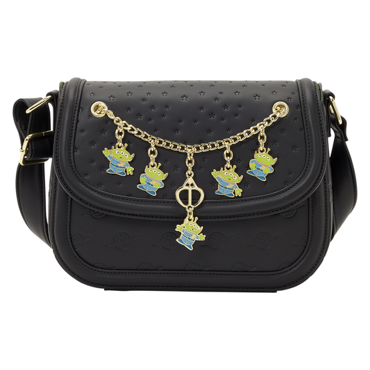 Loungefly Disney Pixar Toy Story 5 Aliens Charm Crossbody Bag