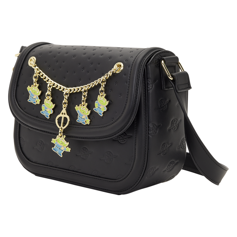 Loungefly Disney Pixar Toy Story 5 Aliens Charm Crossbody Bag
