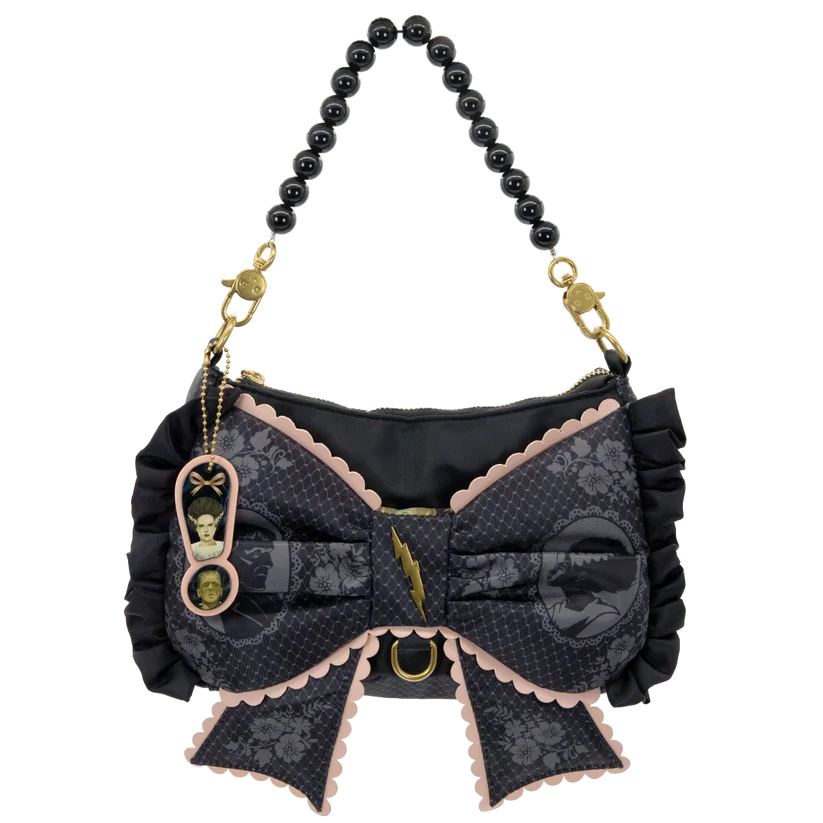 Whatever! × Universal Monsters Coquette Frankie & Bride Bow Baguette