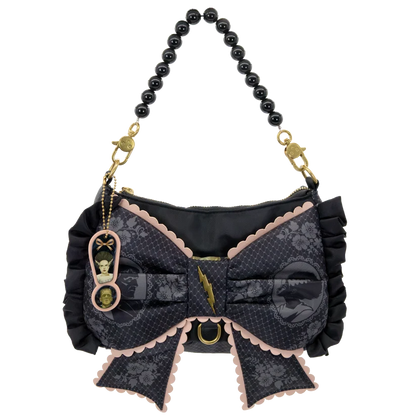 Whatever! × Universal Monsters Coquette Frankie & Bride Bow Baguette