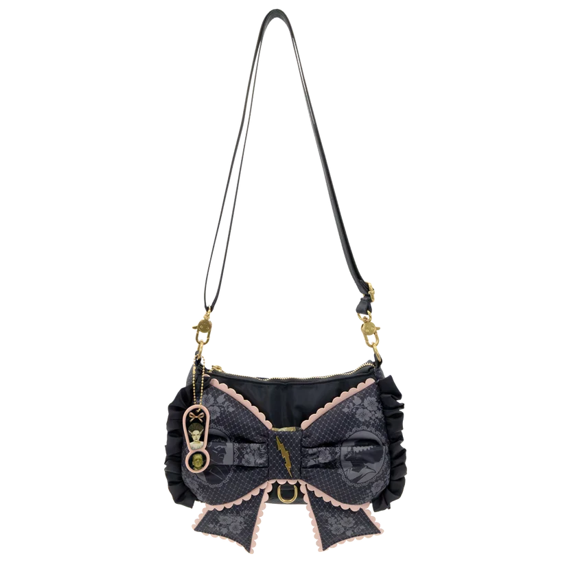 Whatever! × Universal Monsters Coquette Frankie & Bride Bow Baguette