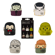 Universal Monsters Cosplay Mystery Mini Backpack Keychain Charm