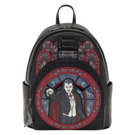 Loungefly Universal Monsters Dracula Stained Glass Mini Backpack