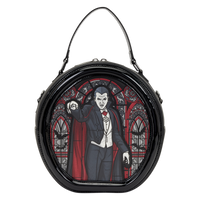 Loungefly Universal Monsters Dracula & Frankenstein Crossbody Bag