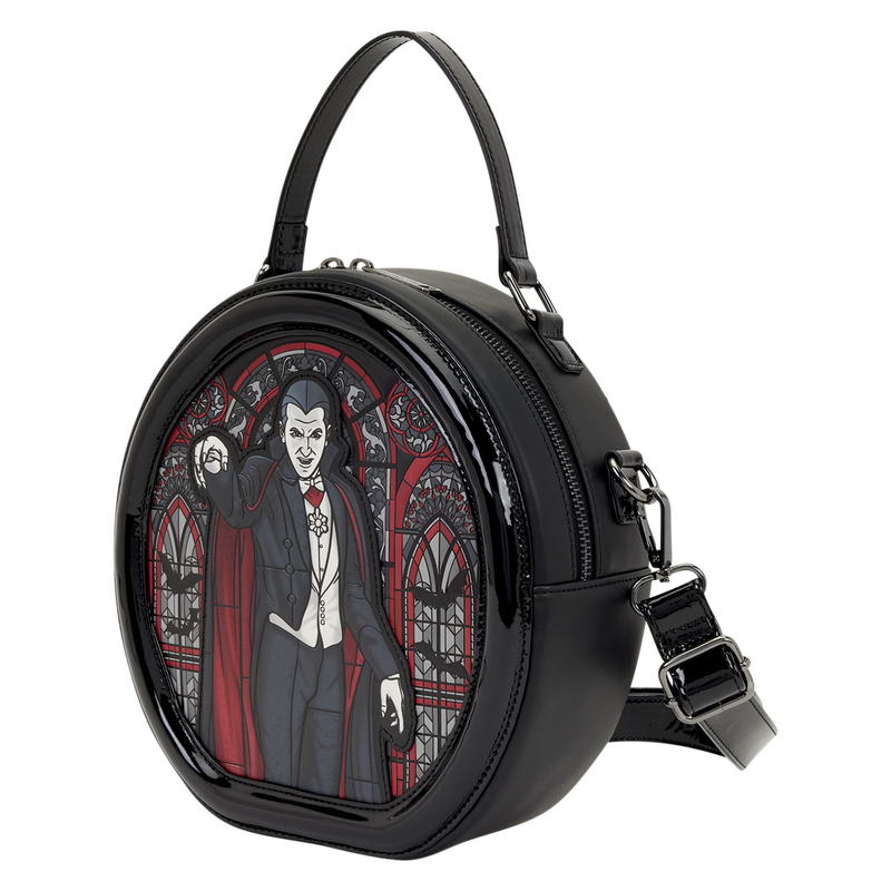 Loungefly Universal Monsters Dracula & Frankenstein Crossbody Bag