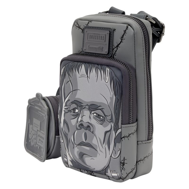Loungefly Universal Monsters Frankenstein Crossbody Bag with Coin Bag