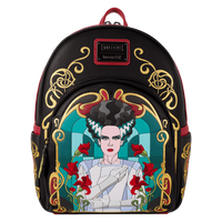 The Bride of Frankenstein Stained Glass Mini Backpack Loungefly Universal Monsters