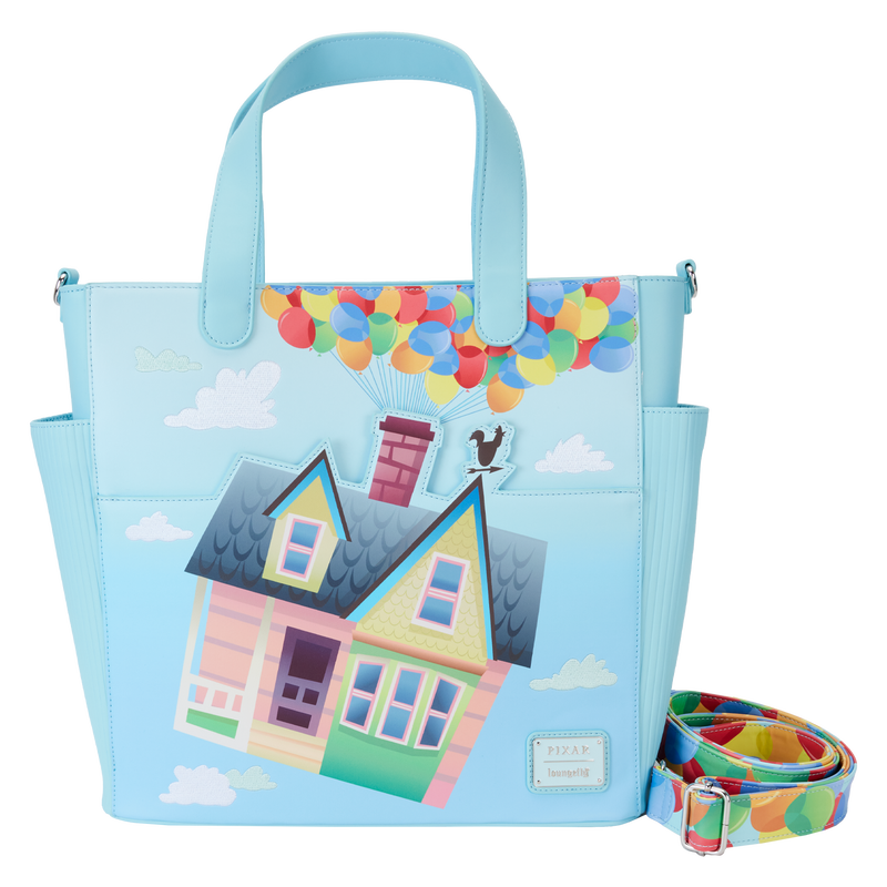 Up Carl & Ellie Balloon House Convertible Tote Bag