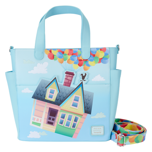 Up Carl & Ellie Balloon House Convertible Tote Bag
