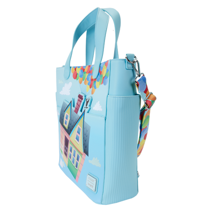 Up Carl & Ellie Balloon House Convertible Tote Bag