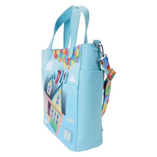 Up Carl & Ellie Balloon House Convertible Tote Bag - alternate view 2