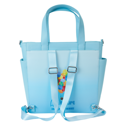 Up Carl & Ellie Balloon House Convertible Tote Bag