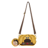 Loungefly Disney Pixar Up Dug Faux Fur Sling Crossbody Bag with Coin Bag