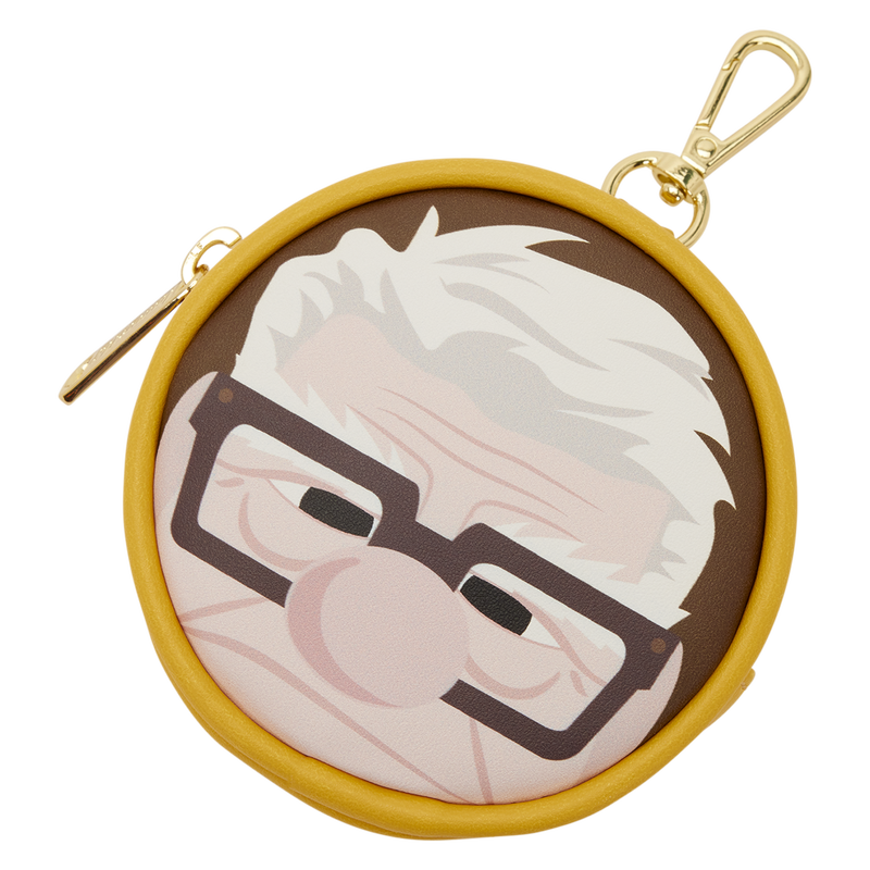 Loungefly Disney Pixar Up Dug Faux Fur Sling Crossbody Bag with Coin Bag