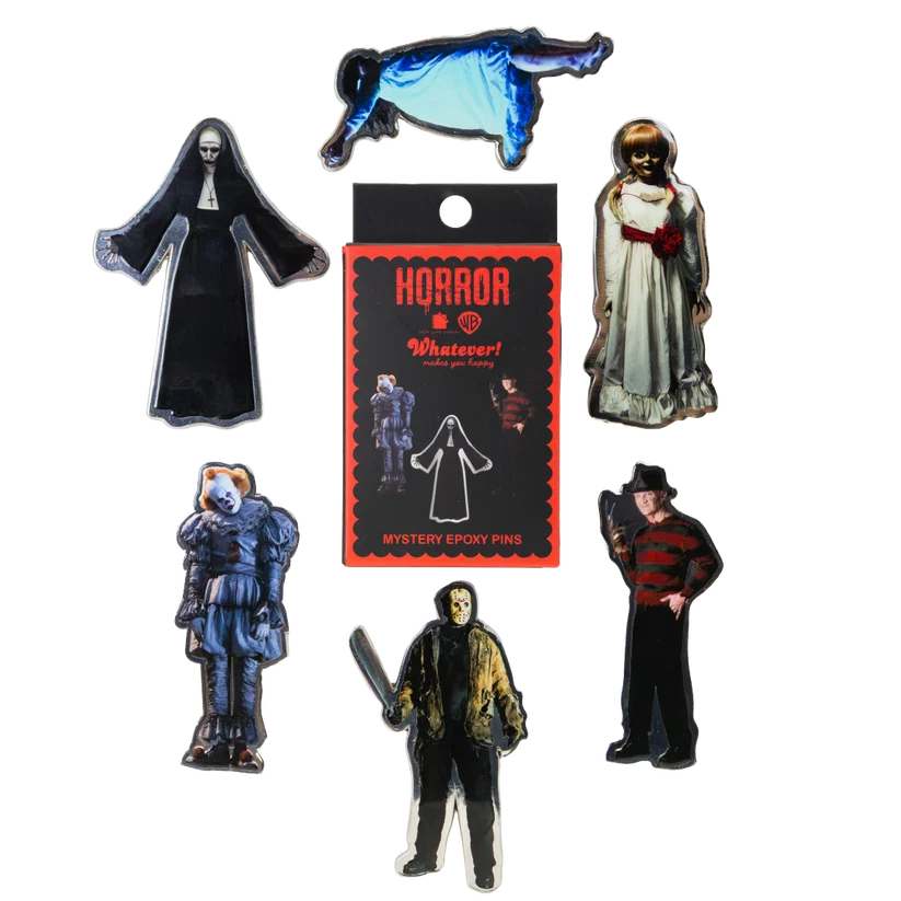 Warner Bros. Horror Icons Mystery Box Epoxy Pin Whatever! Makes You Happy