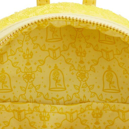 Beauty and the Beast Belle Sequin Series Cosplay Mini Backpack - Exclusive