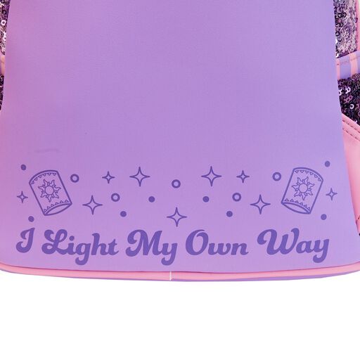 Tangled Rapunzel Sequin Series Cosplay Mini Backpack - Exclusive