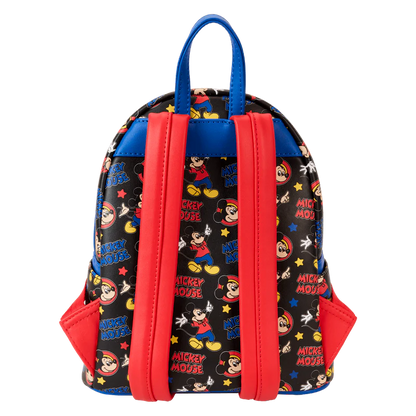 Mickey Mouse Classic All-Over Print Mini Backpack by Loungefly