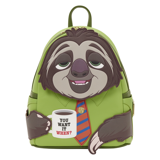 Zootopia Flash Cosplay Mini Backpack front