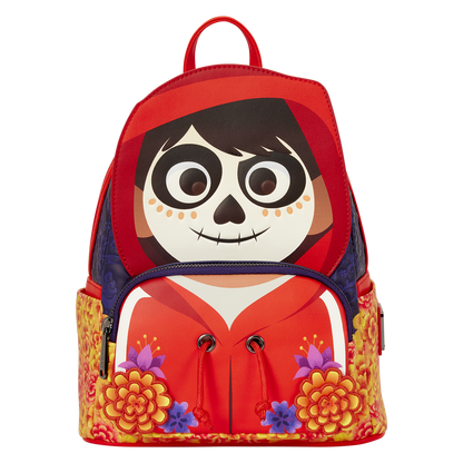 Coco Miguel Dia de los Muertos Glow Cosplay Mini Backpack front