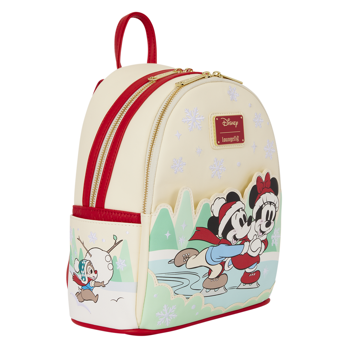Mickey and Friends Ice Skating Mini Backpack angle