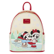 Mickey and Friends Holiday Ice Skating Mini Backpack front