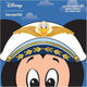 Cartoon character with a captain's hat against a blue sky background, featuring Disney and Loungefly logos.