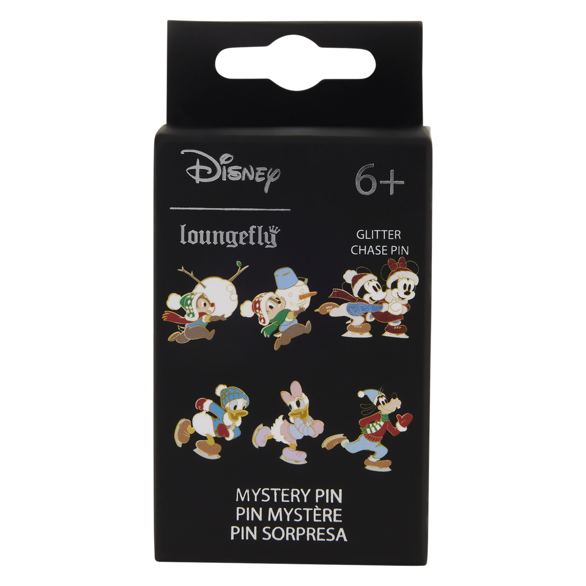 Holiday Ice Skating mystery pins