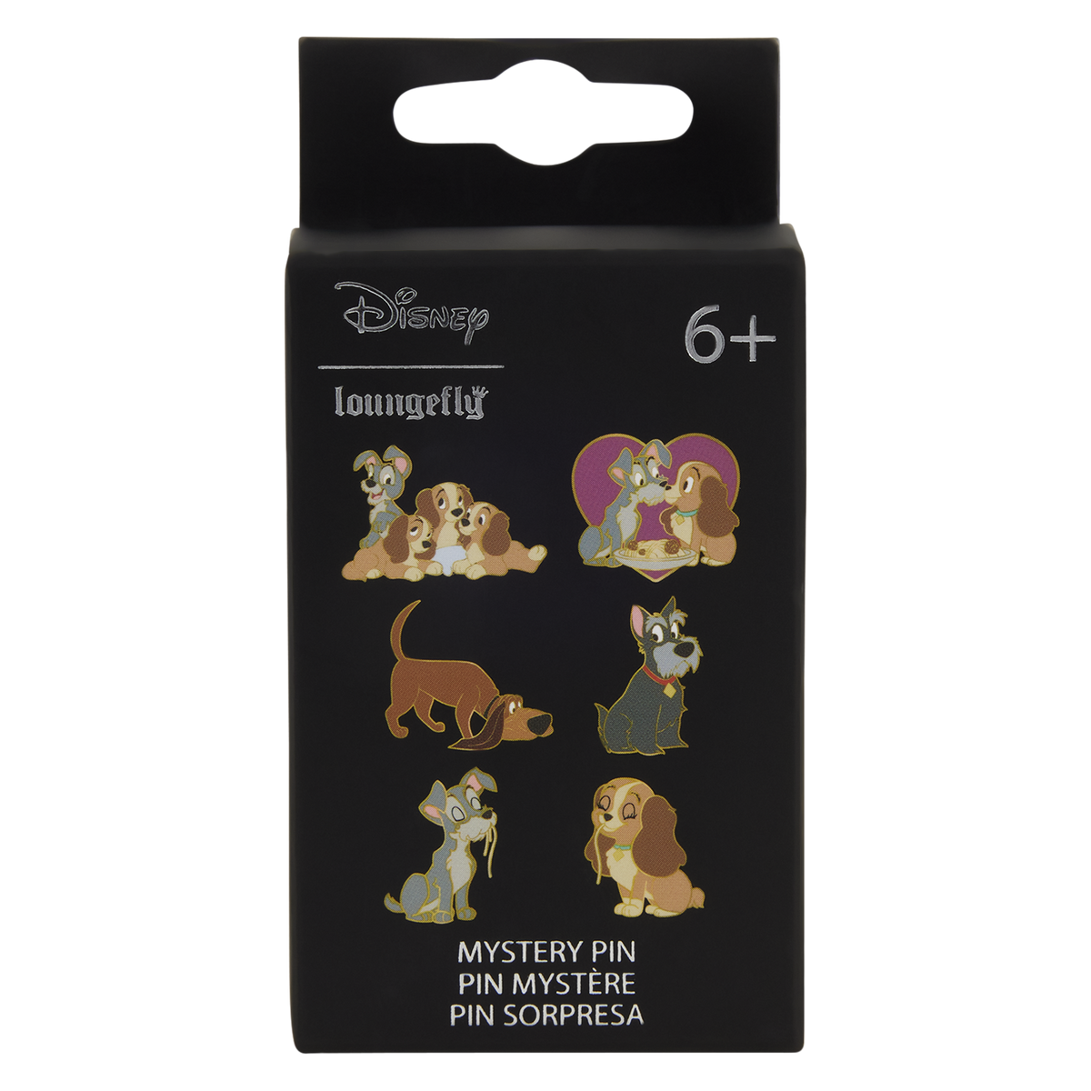 Lady and the Tramp mystery pins