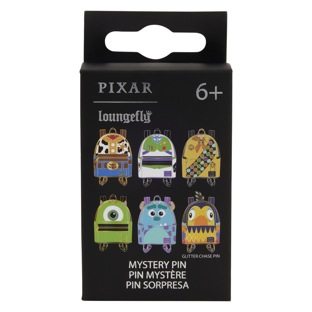 Pixar Characters mini backpack pins
