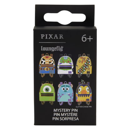 Pixar Characters mini backpack pins