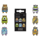 Pixar Characters Mini Backpack Mystery Box Pin lineup