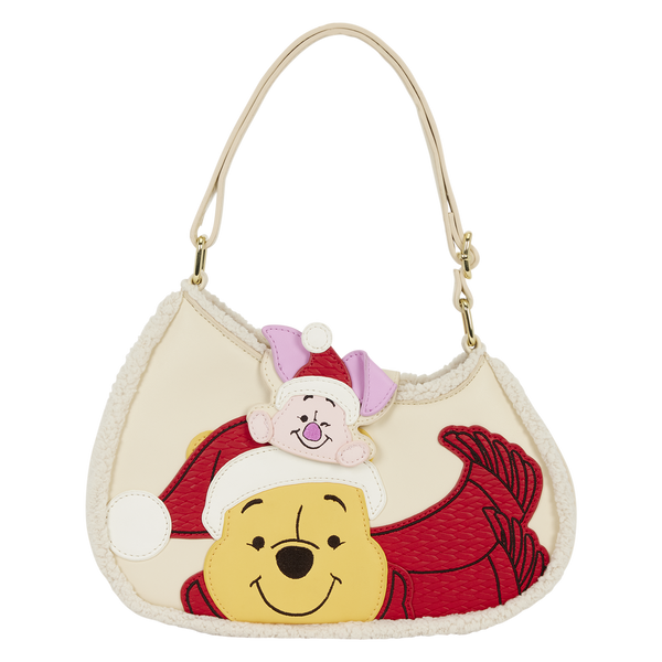 Winnie the Pooh and Piglet Holiday Crossbody Bag front