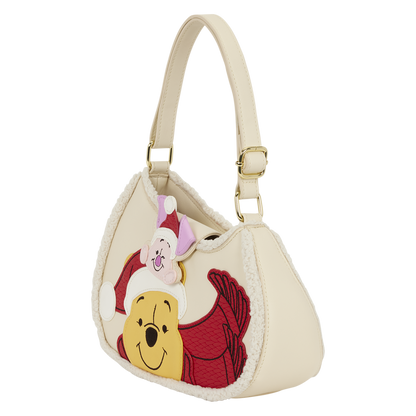 Pooh and Piglet Holiday Crossbody Bag side