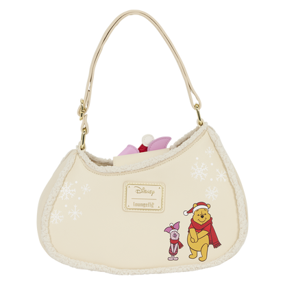 Pooh and Piglet Holiday Crossbody Bag back