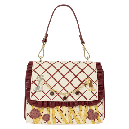 Lady and the Tramp Spaghetti Crossbody Bag front
