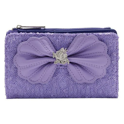 The Little Mermaid Ariel Sequin Series Cosplay Flap Wallet - Exclusive