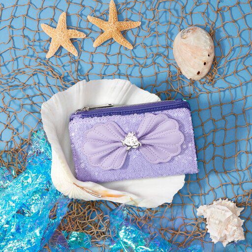 The Little Mermaid Ariel Sequin Series Cosplay Flap Wallet - Exclusive